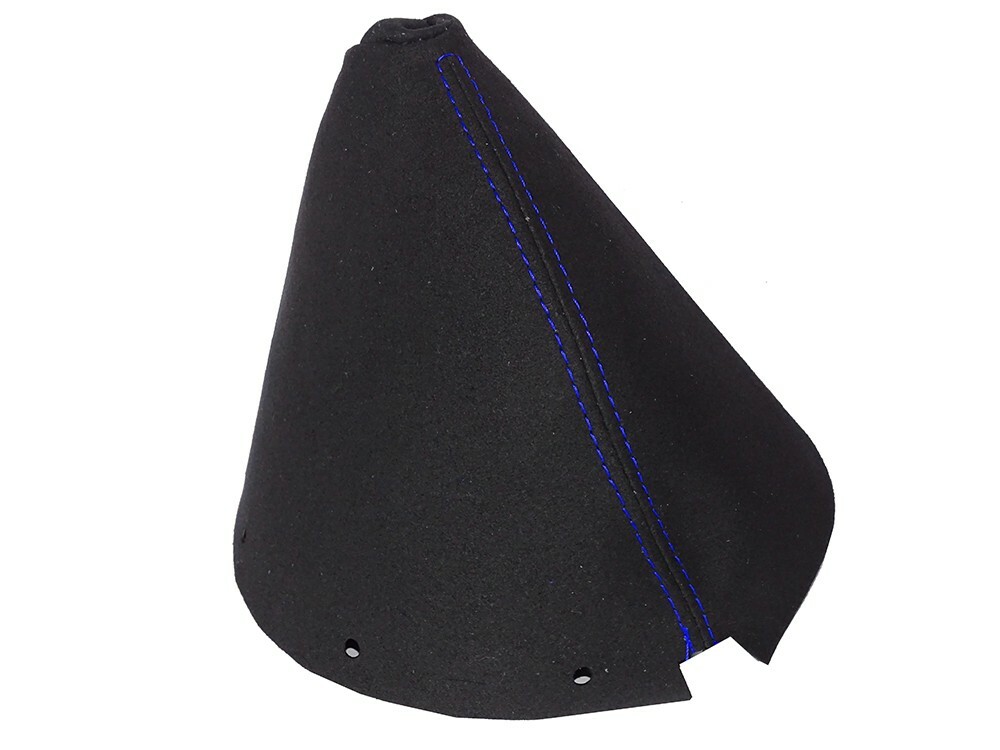 Gear Boot For Nissan 350Z 2002-2009 Suede Blue Stitching