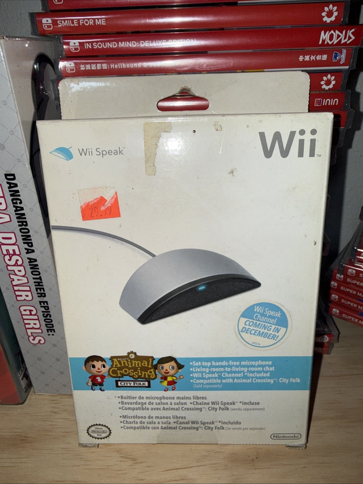 Nintendo Wii Speak Microphone - BRAND NEW