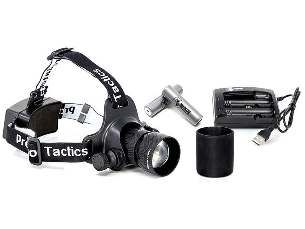 Predator Tac The Lantern Led Headlamp Red/White - 97452