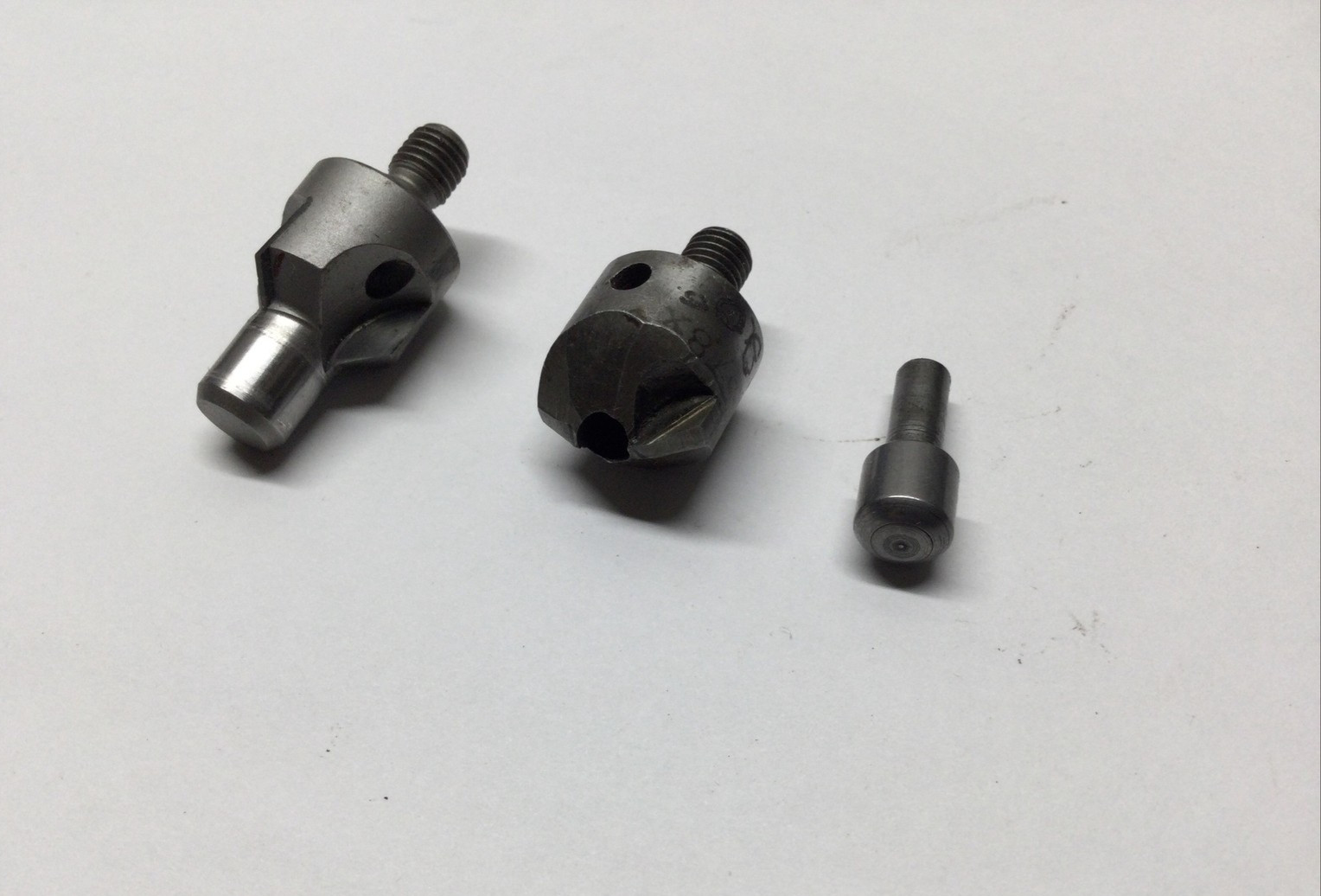 2) 1/4-28 Threaded Carbide Tipped Countersinks