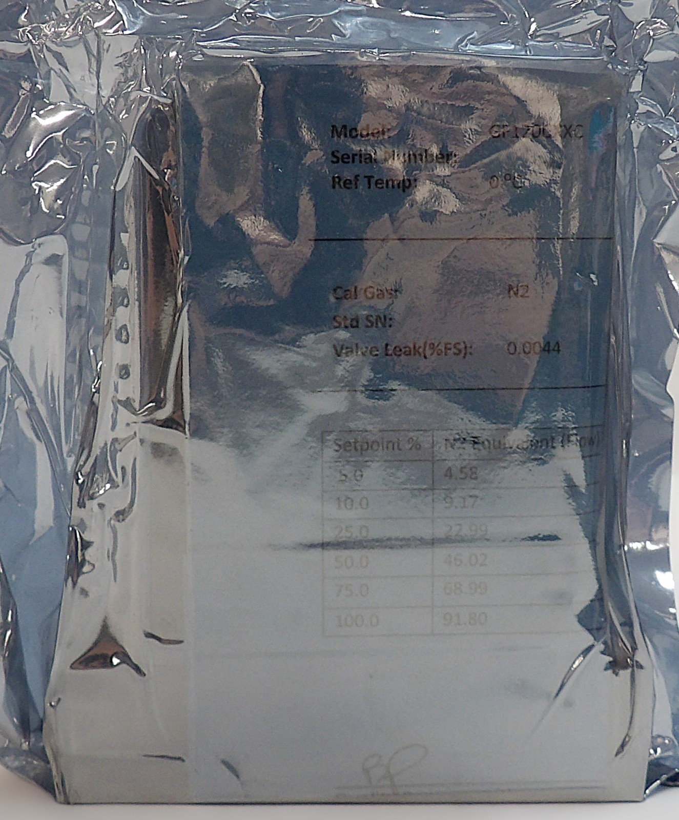 Brooks Instrument GF120C-109799 Mass Flow Controller MFC 50 SCCM CH3F New