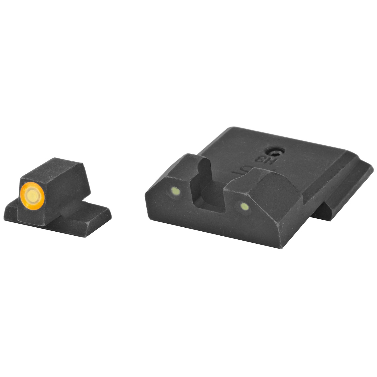 XS Sights R3D Night Sight Set S&W M&P Shield M2.0 Orange Tritium SW-R033S-6N