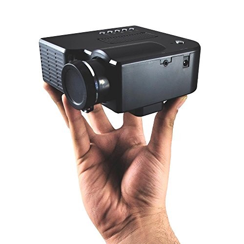 New Pyle PRJG48 Mini Compact Pocket Projector, 1080p Support, USB/SD Card Reader