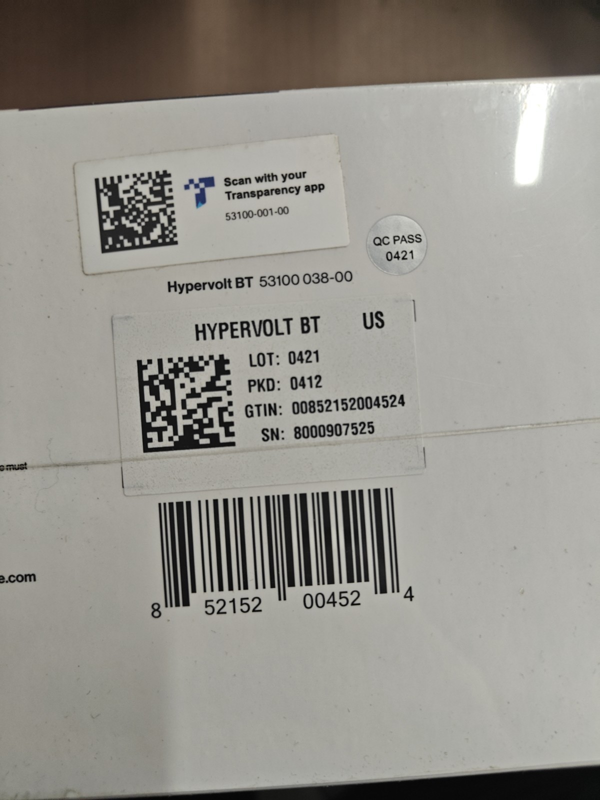 Hyperice Hypervolt Bluetooth Percussion Massage Device - Silver (53100 038-00)
