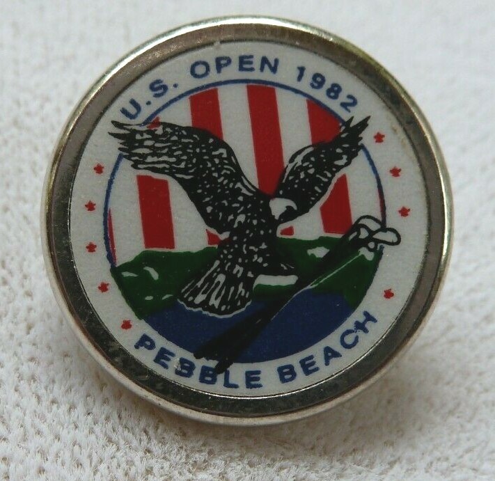 1982 US Open Ballmarker with peg...Pebble Beach