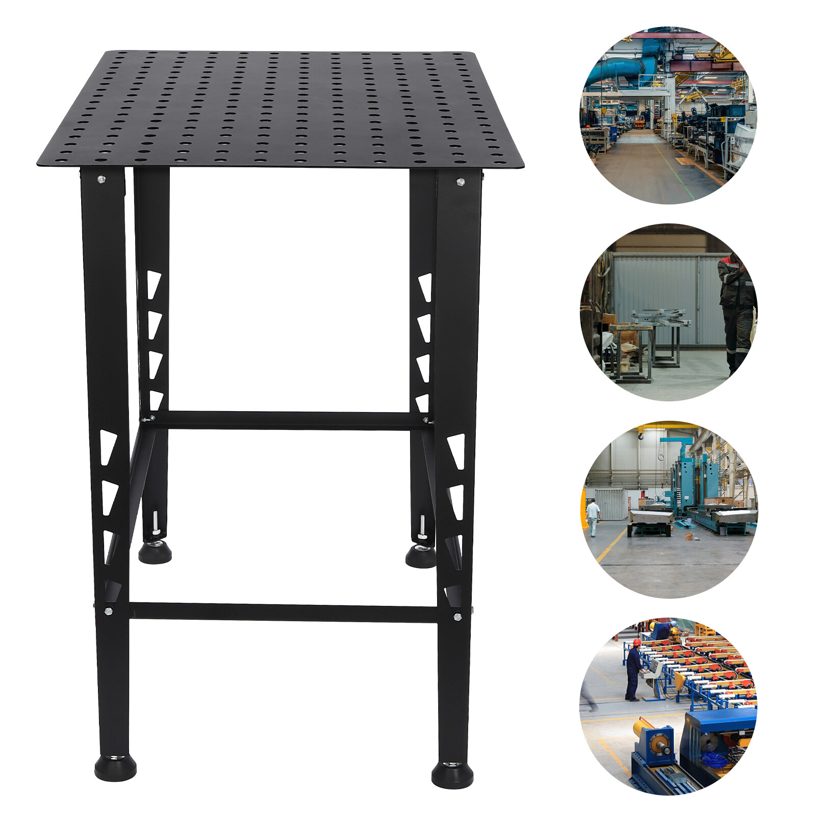 600LBS 36x24 Steel Welding Table Welding Fabrication Table Universal Work Table