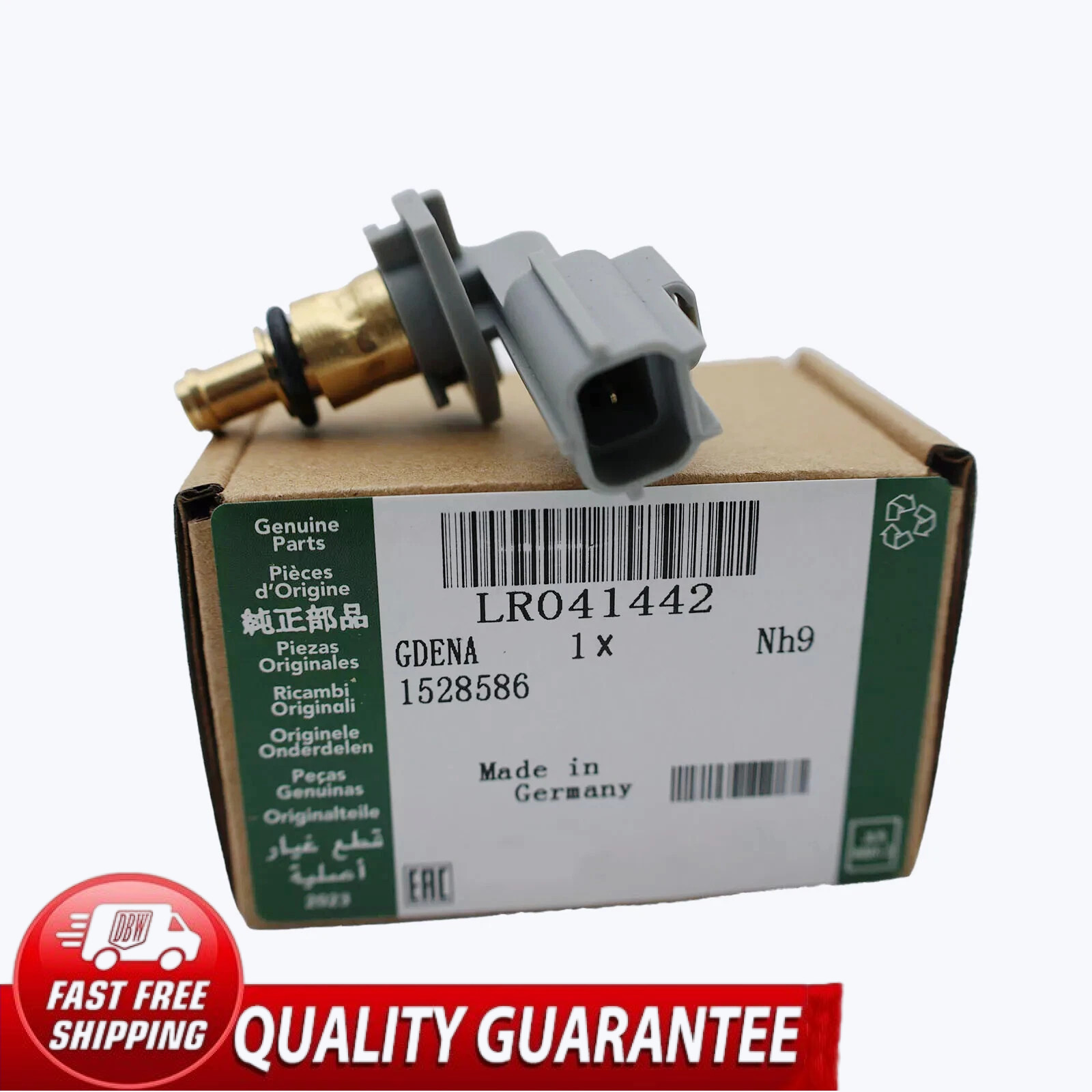 NEW ENGINE COOLANT TEMPERATURE SENSOR LR041442 FOR LAND ROVER LR4