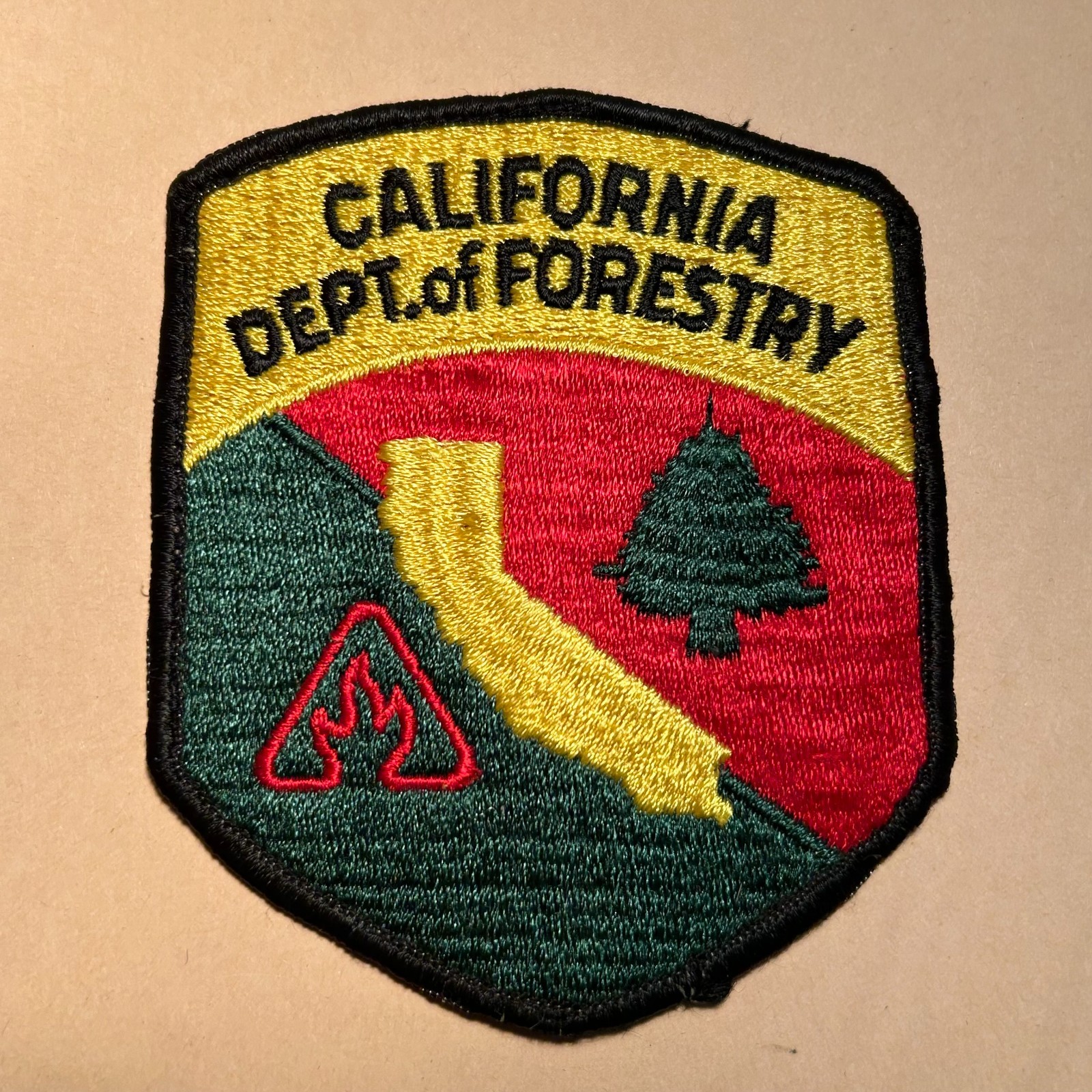 California Department of Forestry Police Patch