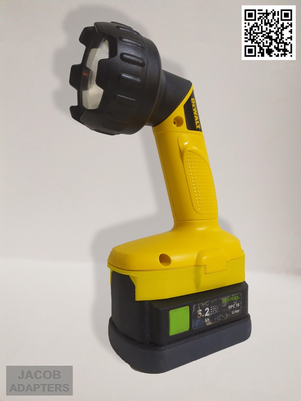 Battery Adapter for Old Dewalt 18V Tools ( Jadapters )