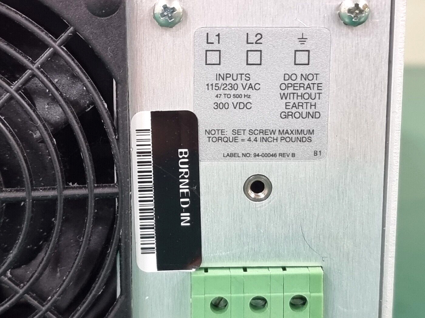 VICOR MegaPAC MP5-77523 power factor corrected power supply