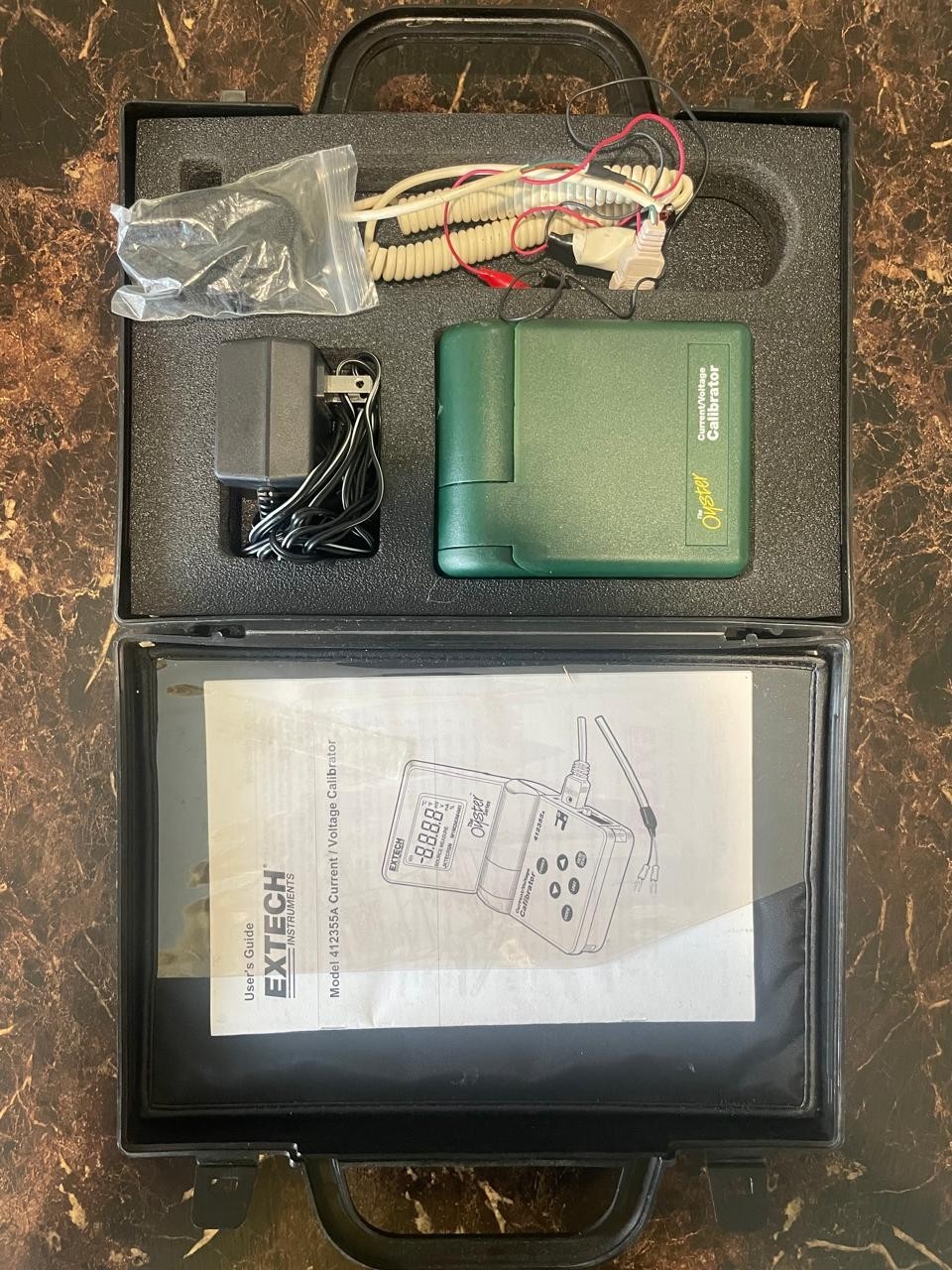 EXTECH MULTIMETER MODEL 412355A Current/Voltage Calibrator - EXCELLENT