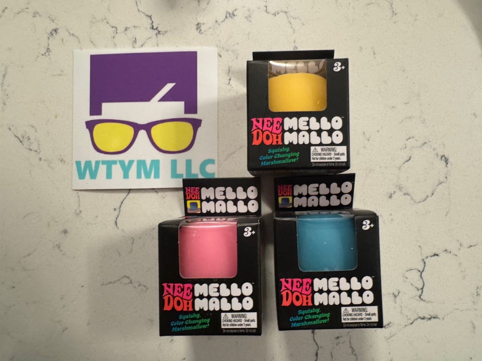NeeDoh Mello Mallo Color Change Squishy Squeeze Sensory Toy - 1 Unit, Pick Color