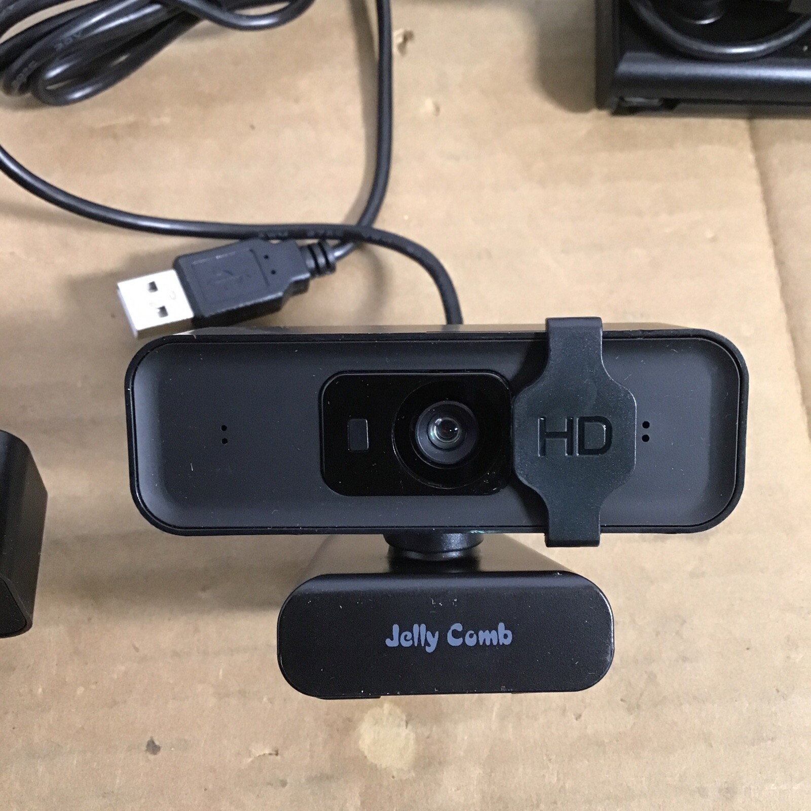 Lot Of 5x Jelly Comb C101 HD 1080p Webcam Pro,Video Conference Interference-free