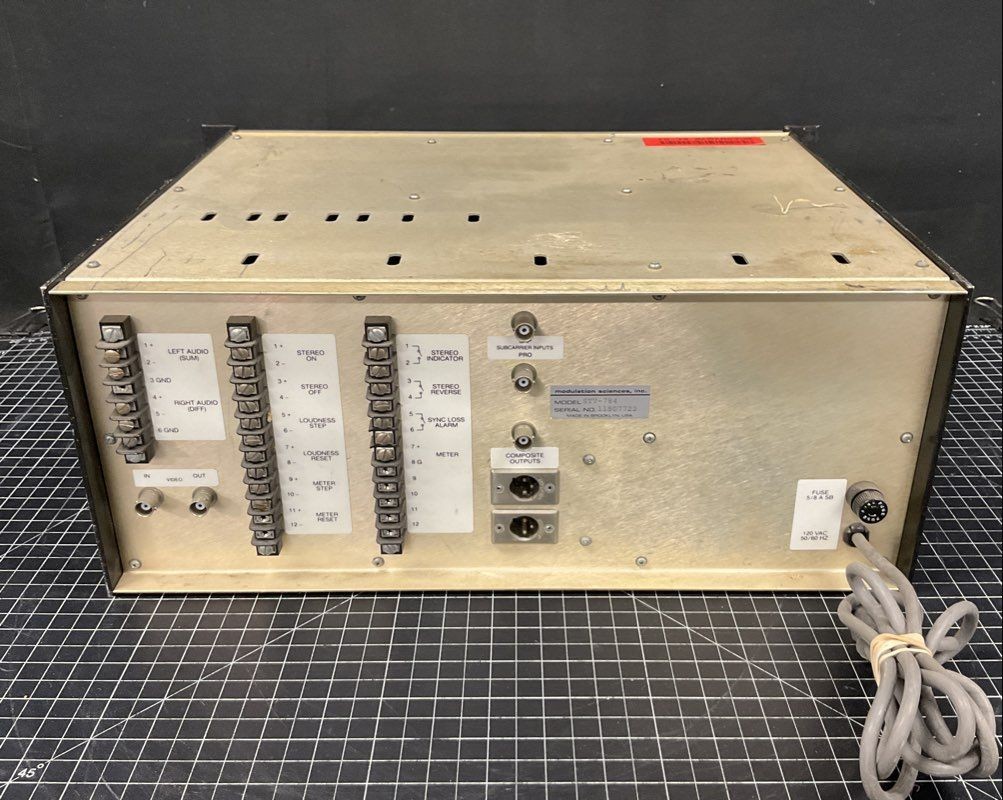 Modulation Sciences TSG STV-784 TV Stereo Generator
