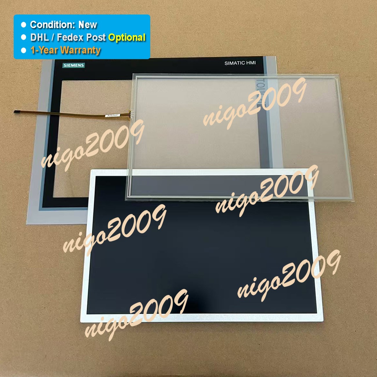 for SIMATIC HMI TP1200 Comfort 6AV2124-0MC01-0AX0 Touch Screen LCD Display Film
