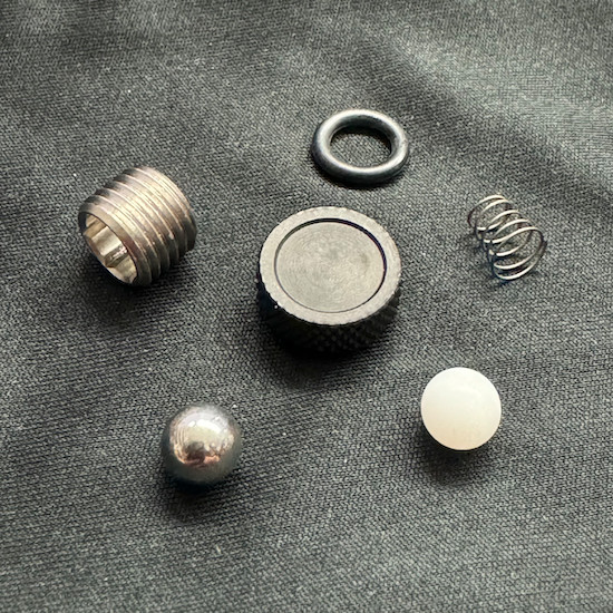 Check It WGP Autococker Ball Detent Assembly - Dust Black