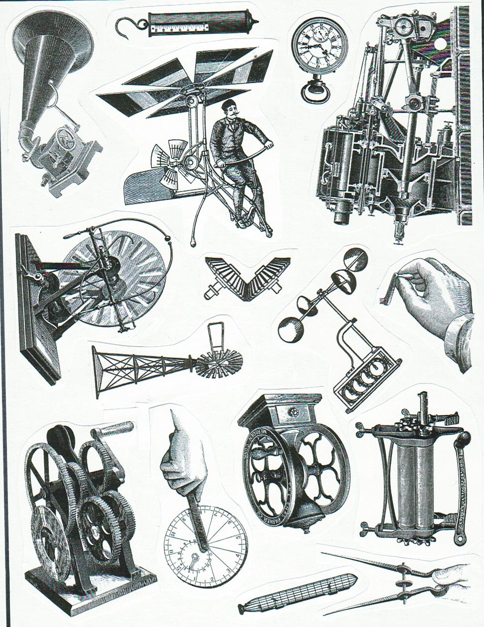 Unmounted Rubber Stamp Plate, Unmounted/Uncut Pink Rubber Stamps