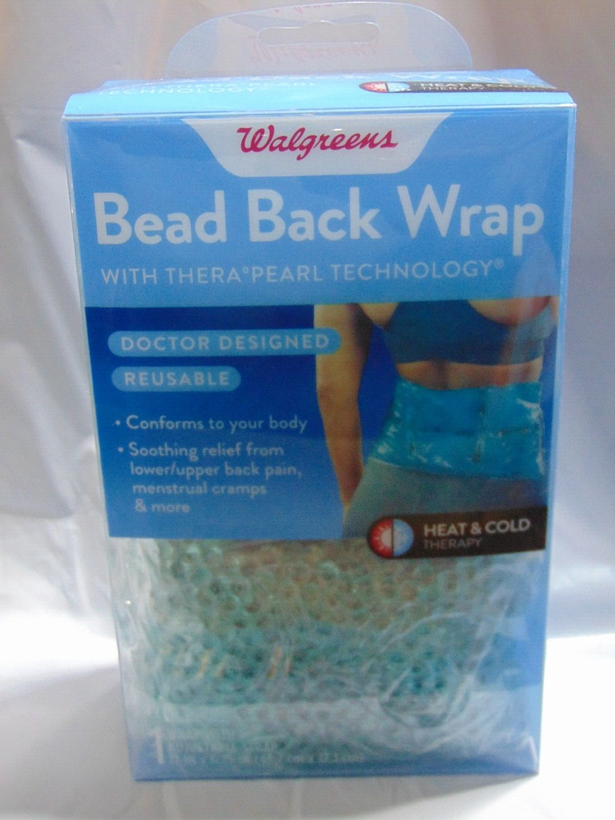 Bead Back Wrap w/thera pearl Tech. qty 1 pack NEW