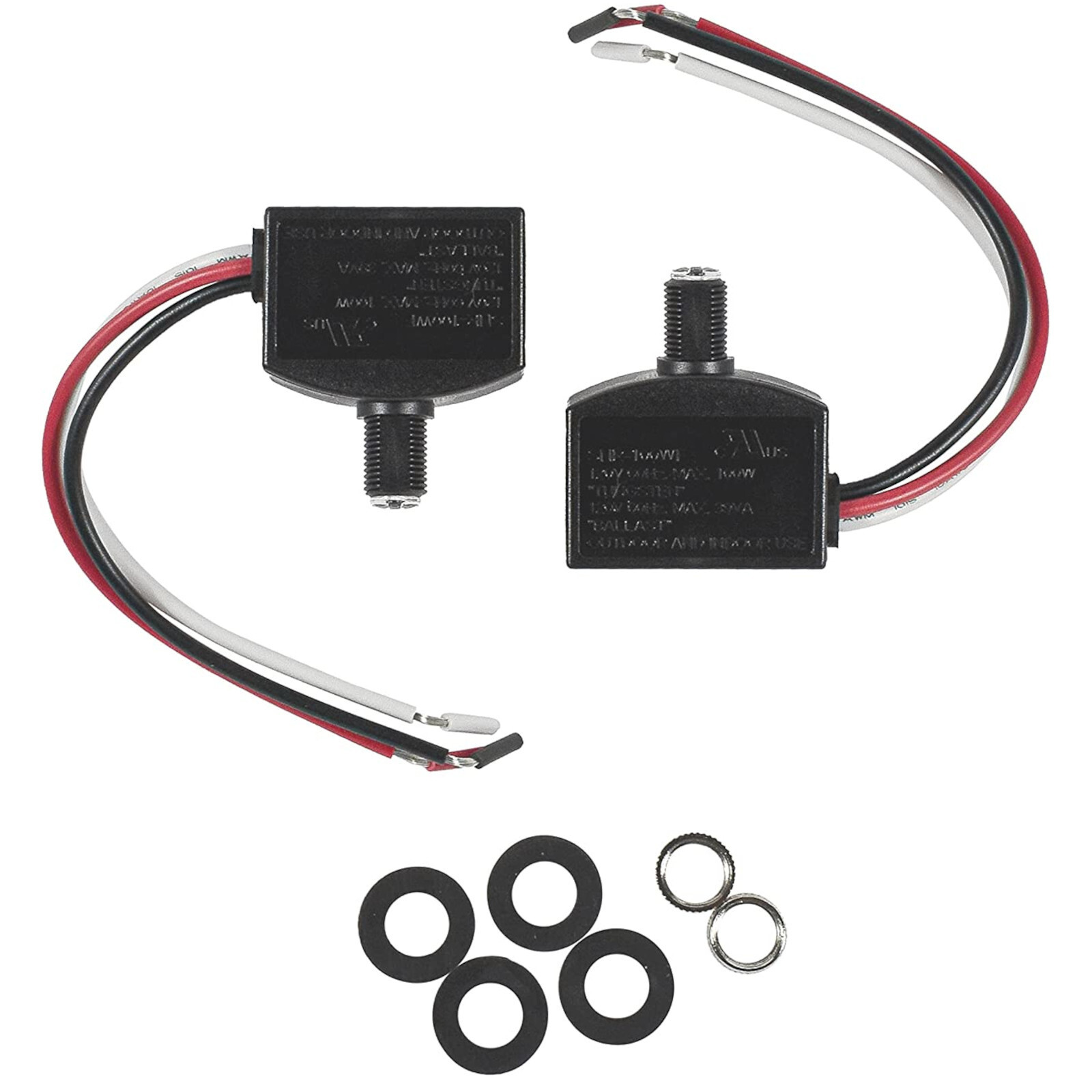 2-Pack HQRP Dusk to Dawn Photoelectric Photo Cell Sensor 110 120V Indoor Outdoor