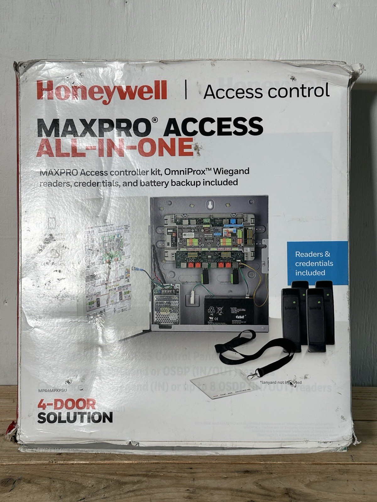 Honeywell | MPA4MPXPSU 4-Door Access Control Kit MPA4MPSU NEW All-In-One NEW
