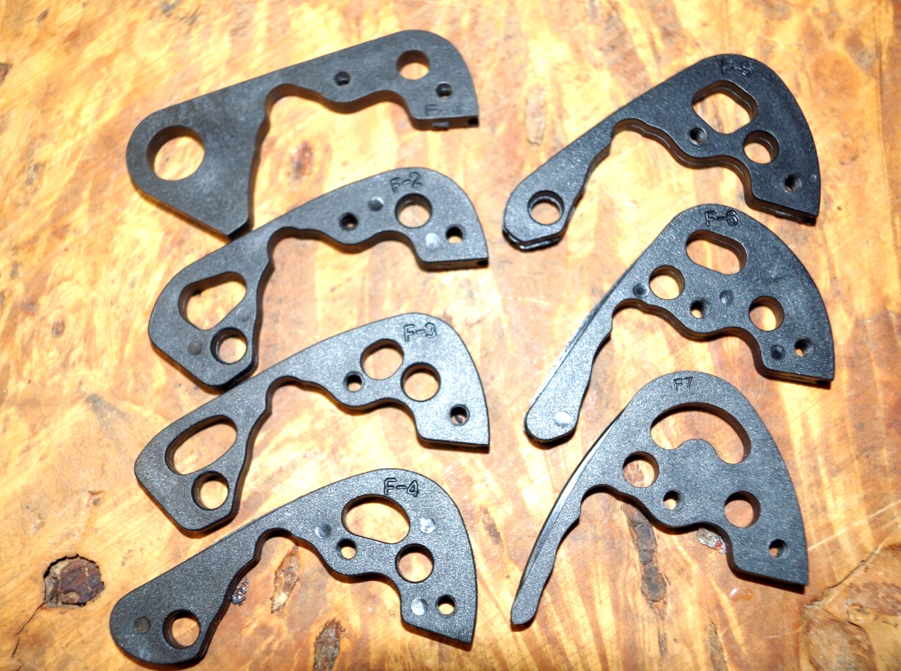 Martin Archery Full set of F Type Modules Size F-1 to F-7 Mods Fusion Dyna M-PRO