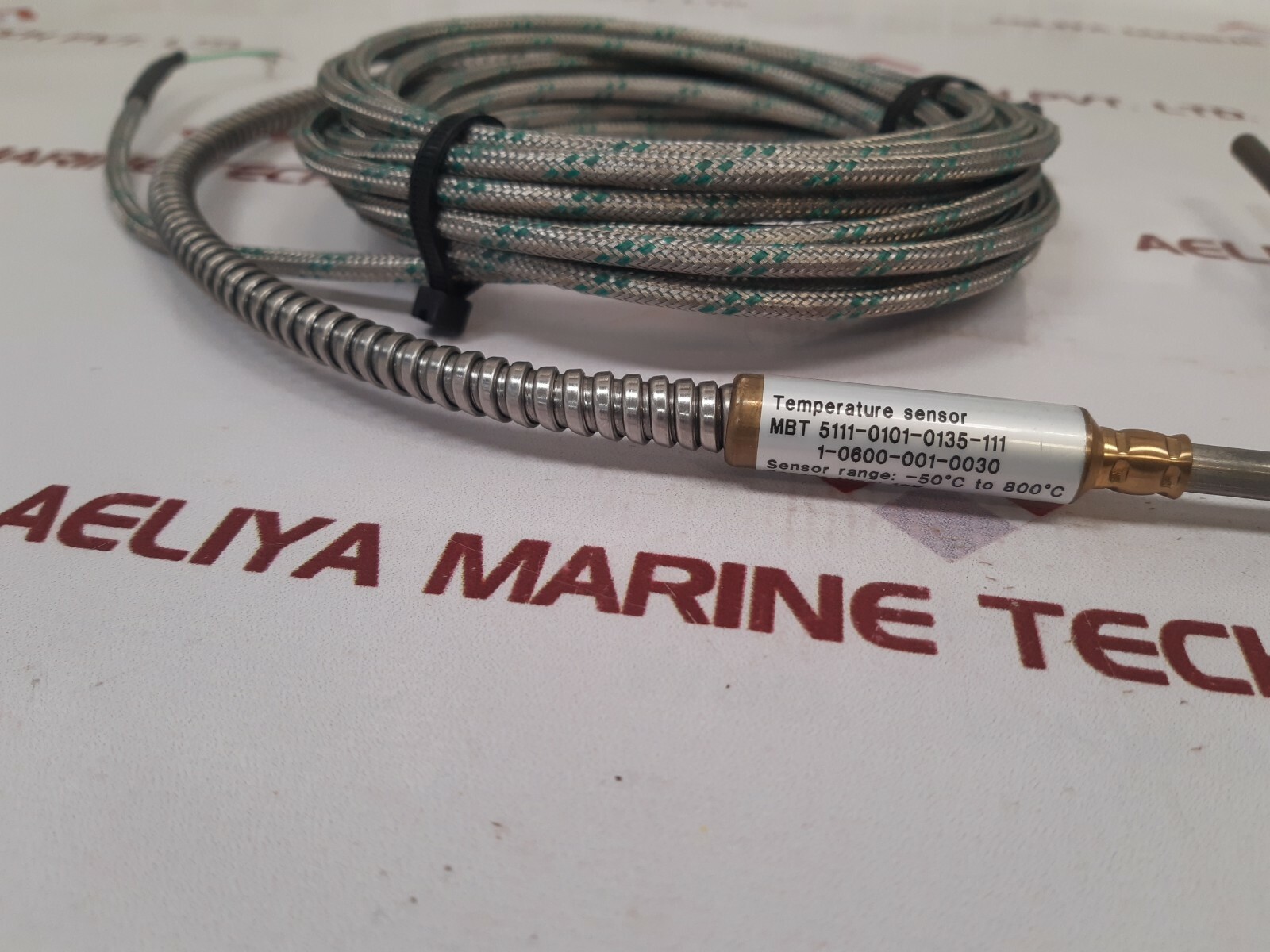 Danfoss mbt 5111-0101-0135-111 temperature sensor, -50°c to 800°c