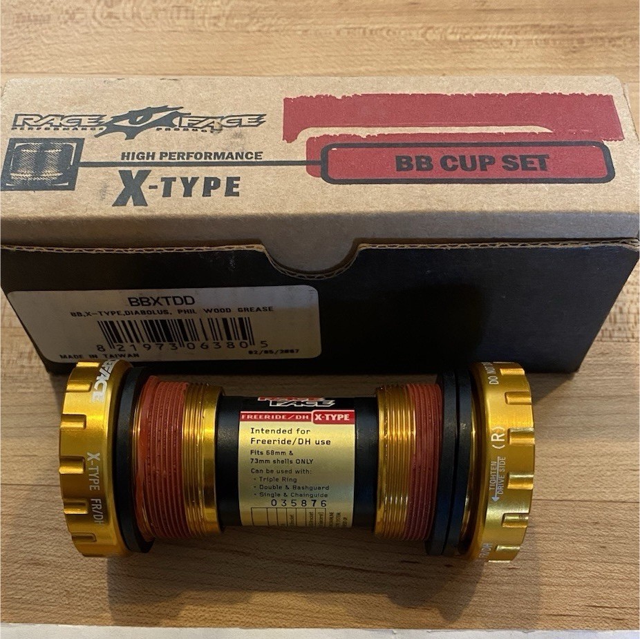 Race Face Diabolus X-Type Bottom Bracket 68/73mm. 24mm Crank