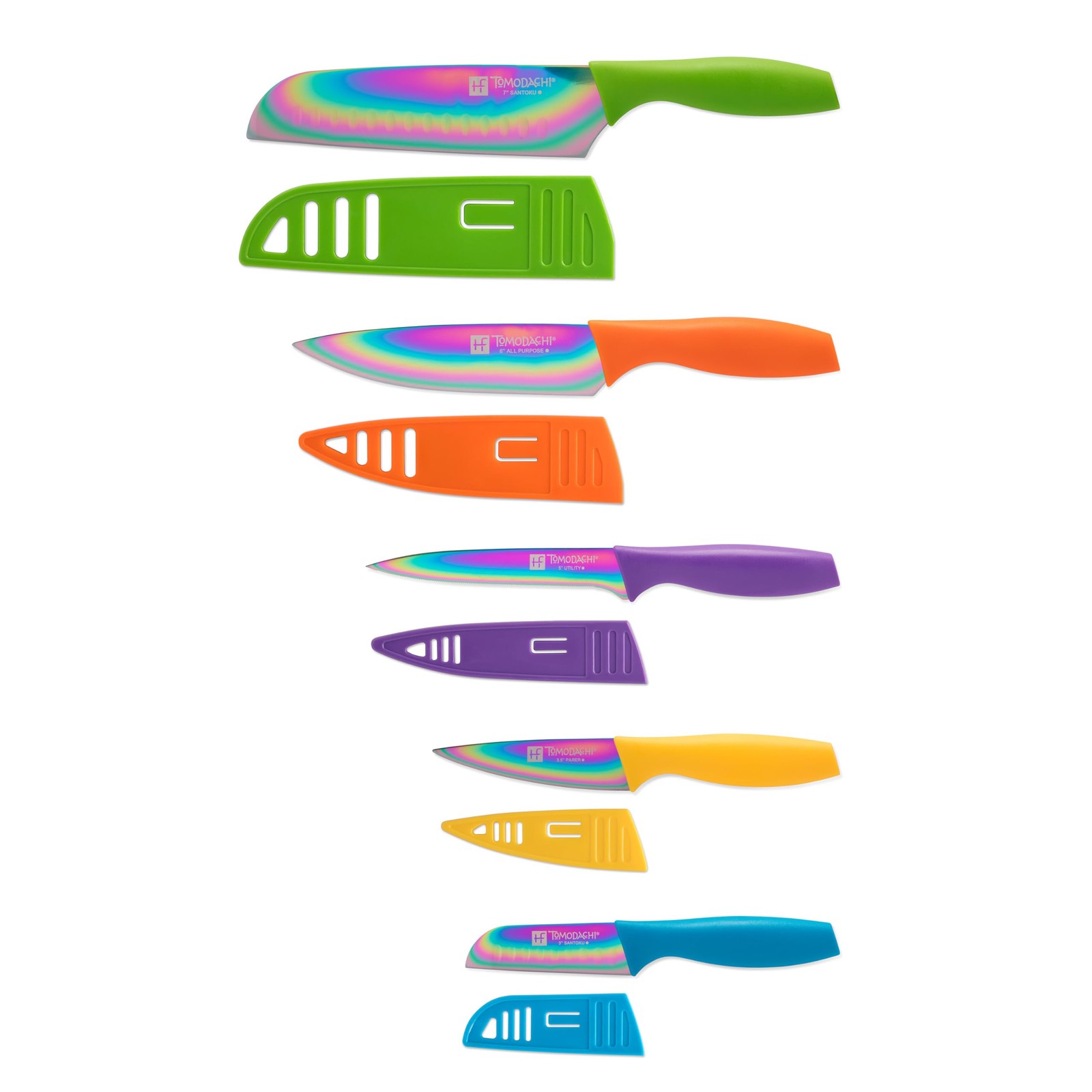 Hampton Forge Kitchen Essentials Tools & Cutlery 10 Piece, Multicolor
