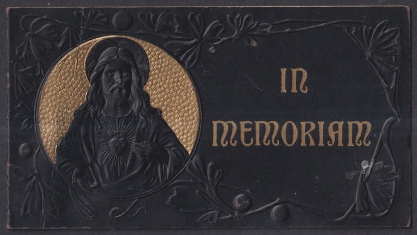 Holy card antique de Jesus santino image pieuses estampa