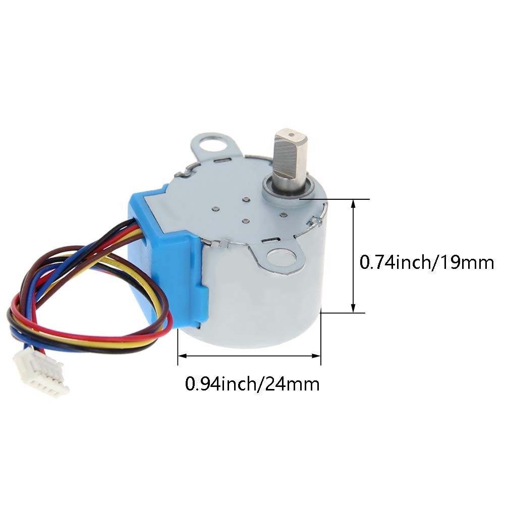 24BYJ48 DC 5V Reduction Stepper Motor Micro 4Phase 5Wire Stepping Motor