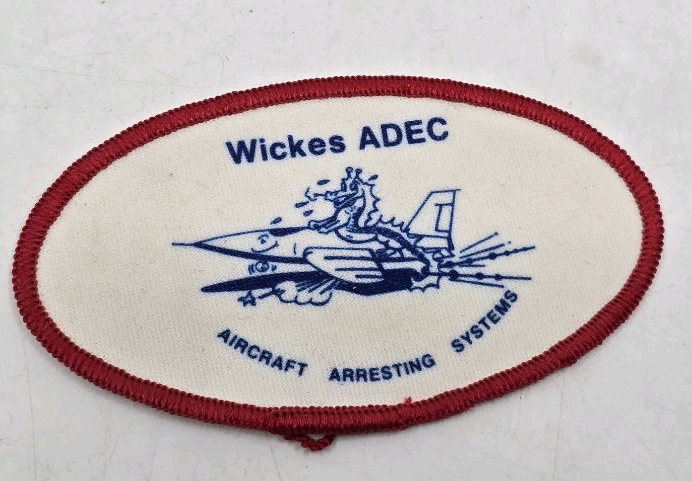 Wickes ADEC Aircraft Arresting Systems Patch Vintage