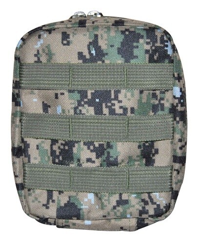 Digi Woodland Camo Tactical MOLLE First Aid EMT Medic Medical Pouch Add On Gear