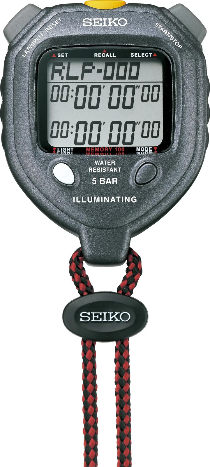 Japan NEW SEIKO ILLUMINATING LIGHT SVAE301 Stopwatch Timer with LED Light