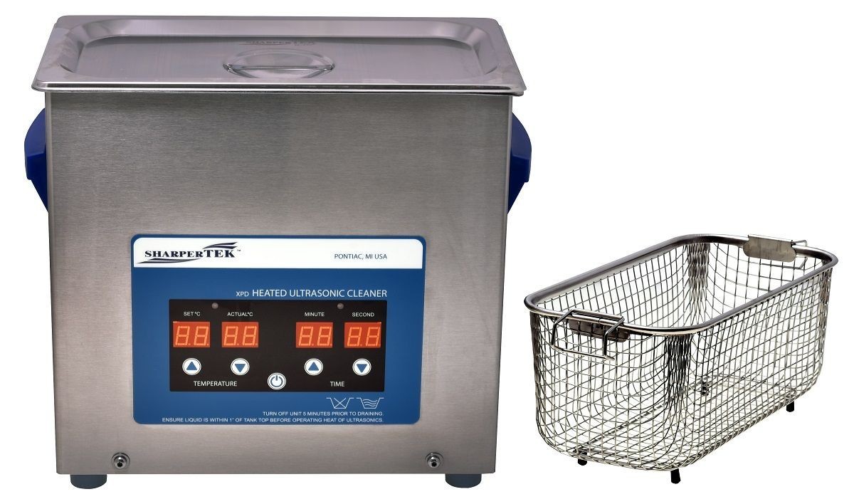 SharperTek Digital 6 Liter Ultrasonic Cleaner Jewelry Or Dental Lab XPS360-6L