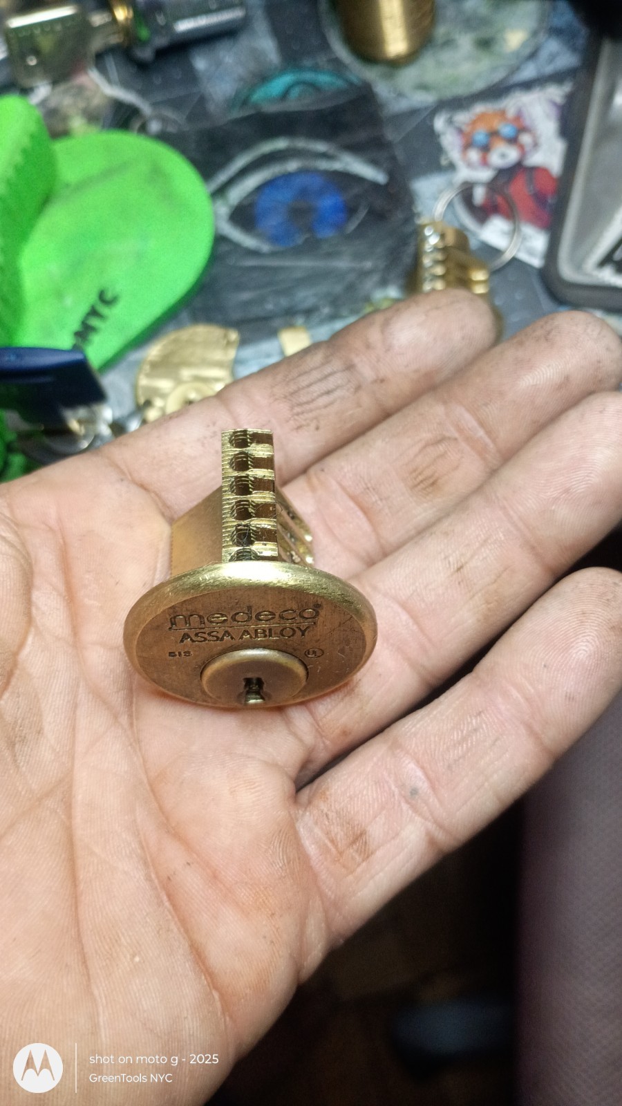 Medeco Original Cut-away Greentools