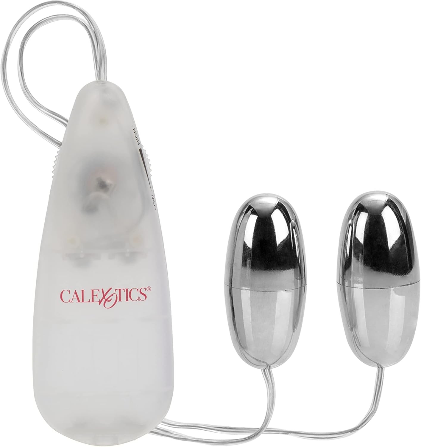 Pocket Exotics Vibrating Double Silver Bullets