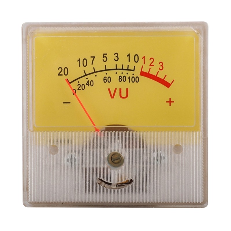 Upgraded VU Meter Header DB Level Header Power Amplifier Level Meter