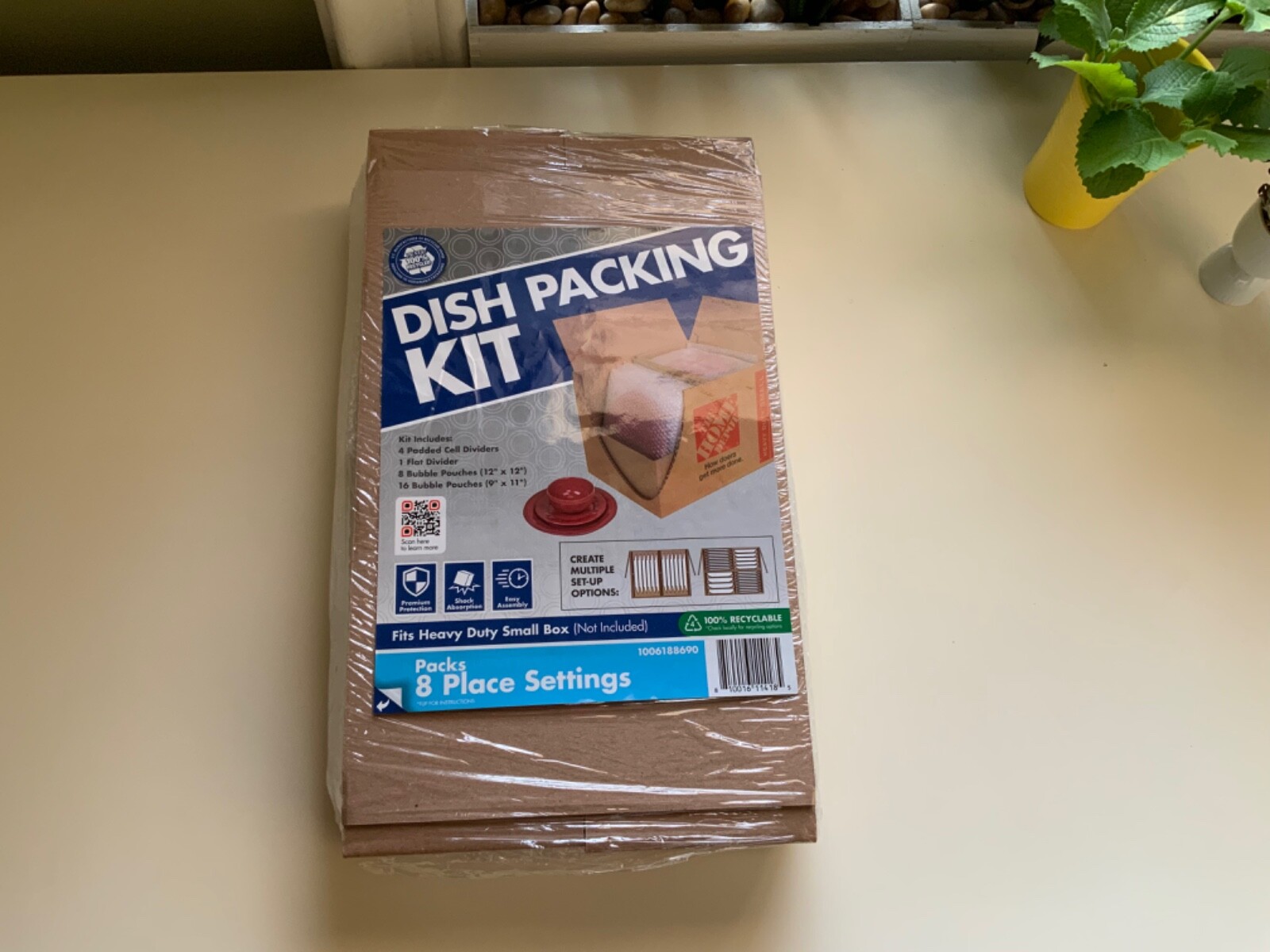 Pratt Dish Packing Kit 8-Pack