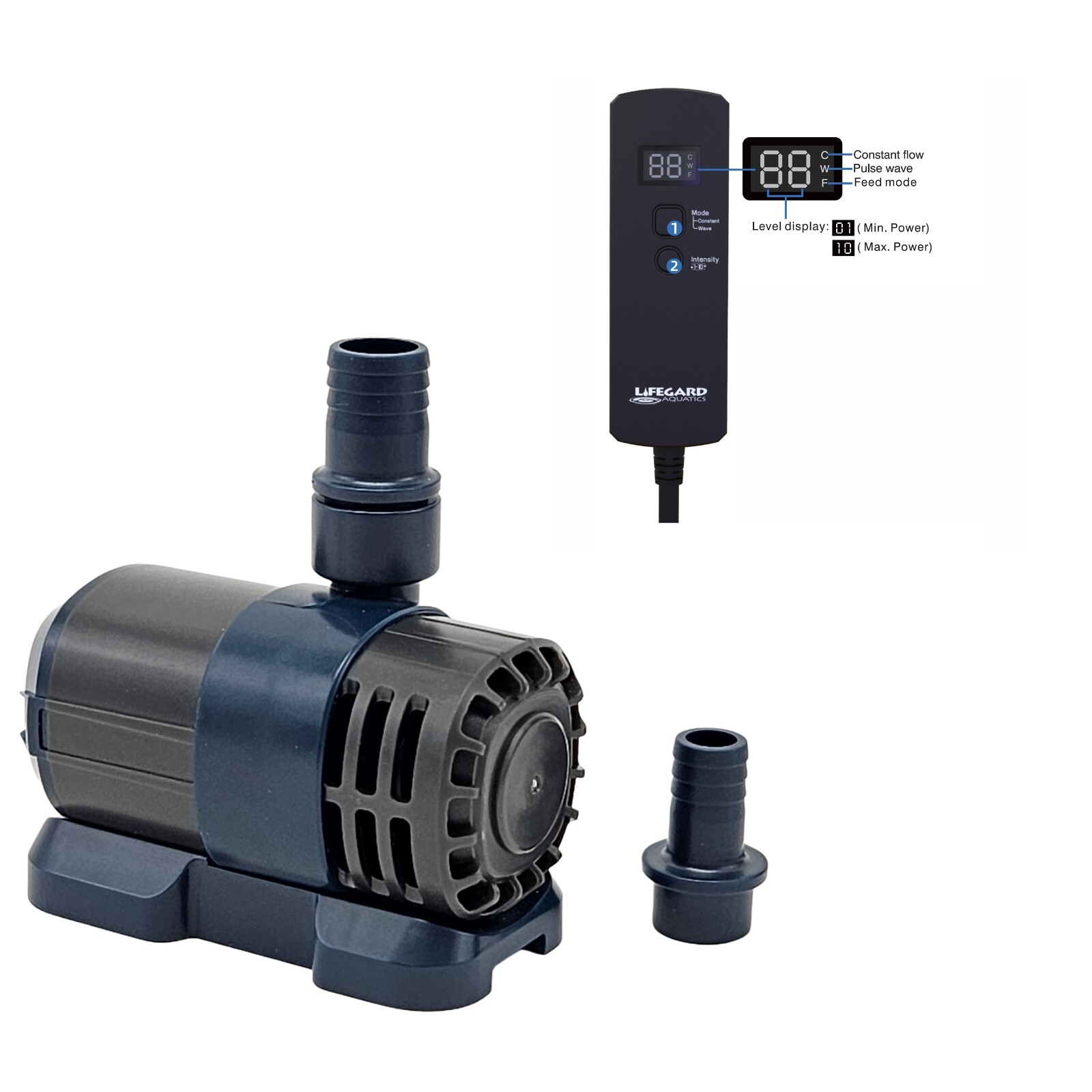 24v DC Variable Speed Pump for Aquarium Hydroponics Submersible Pond Fountain