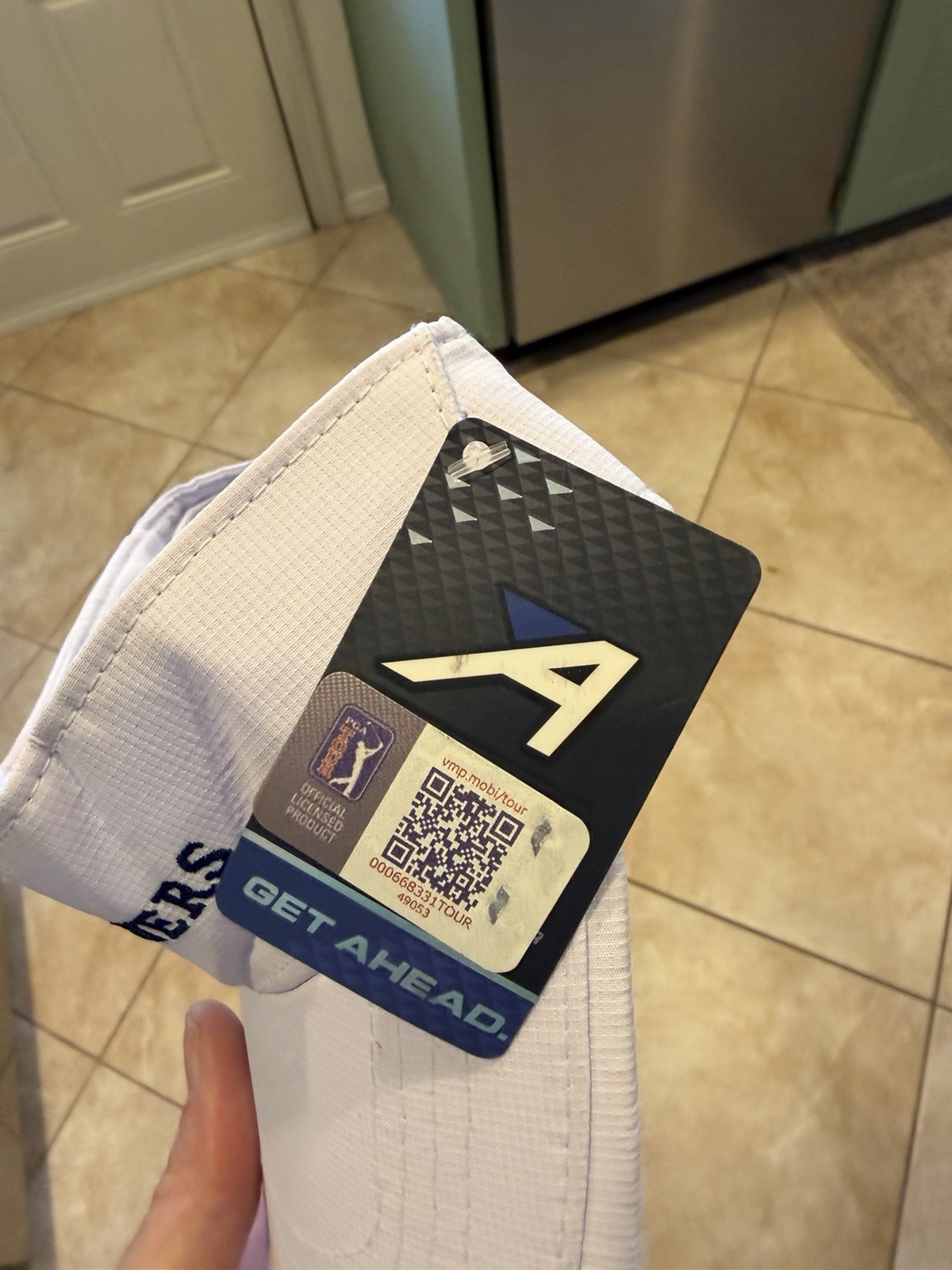 The Players Golf Visor Ahead Performance Adjustable NWT 2018