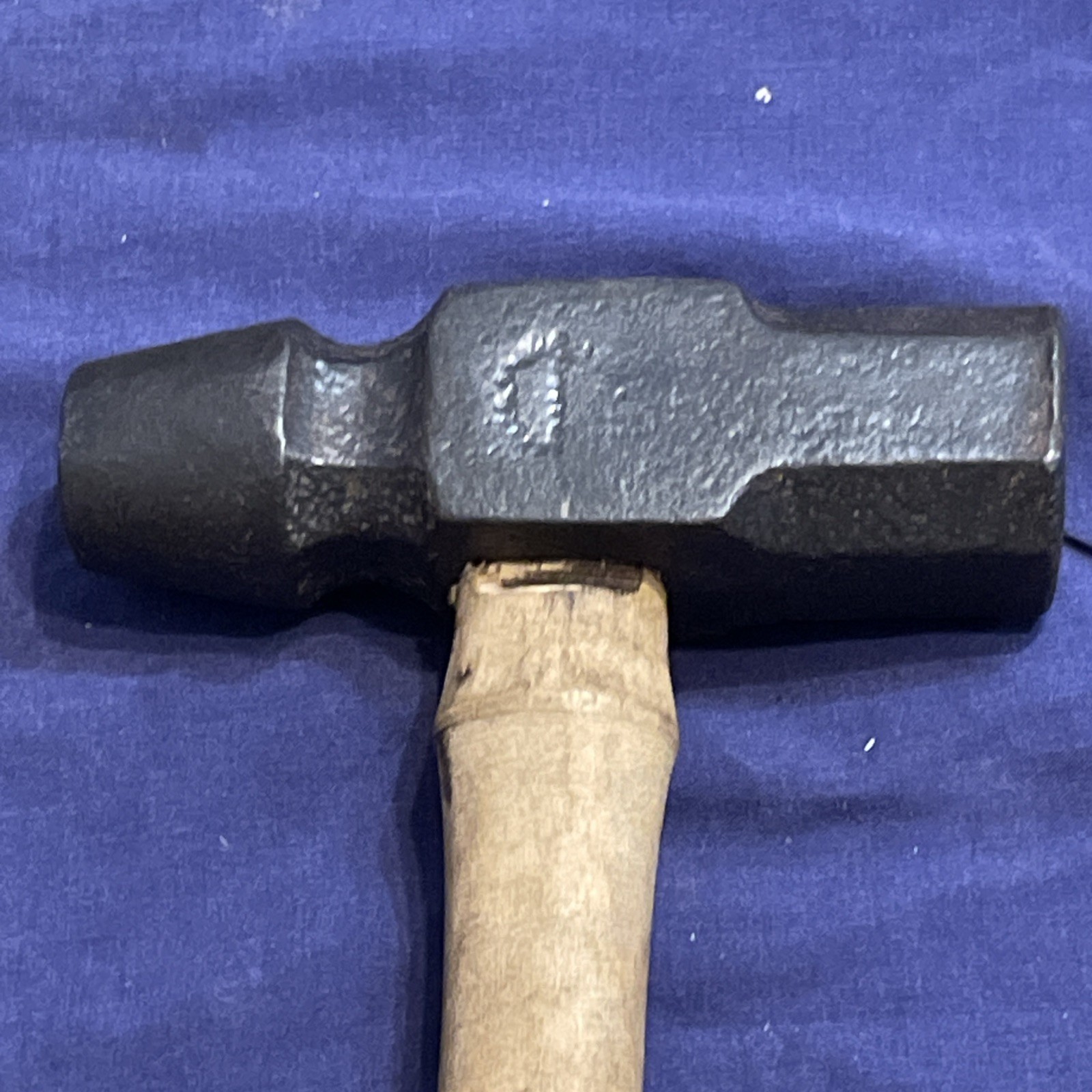 Vintage Blacksmith’s Hammer with long handle