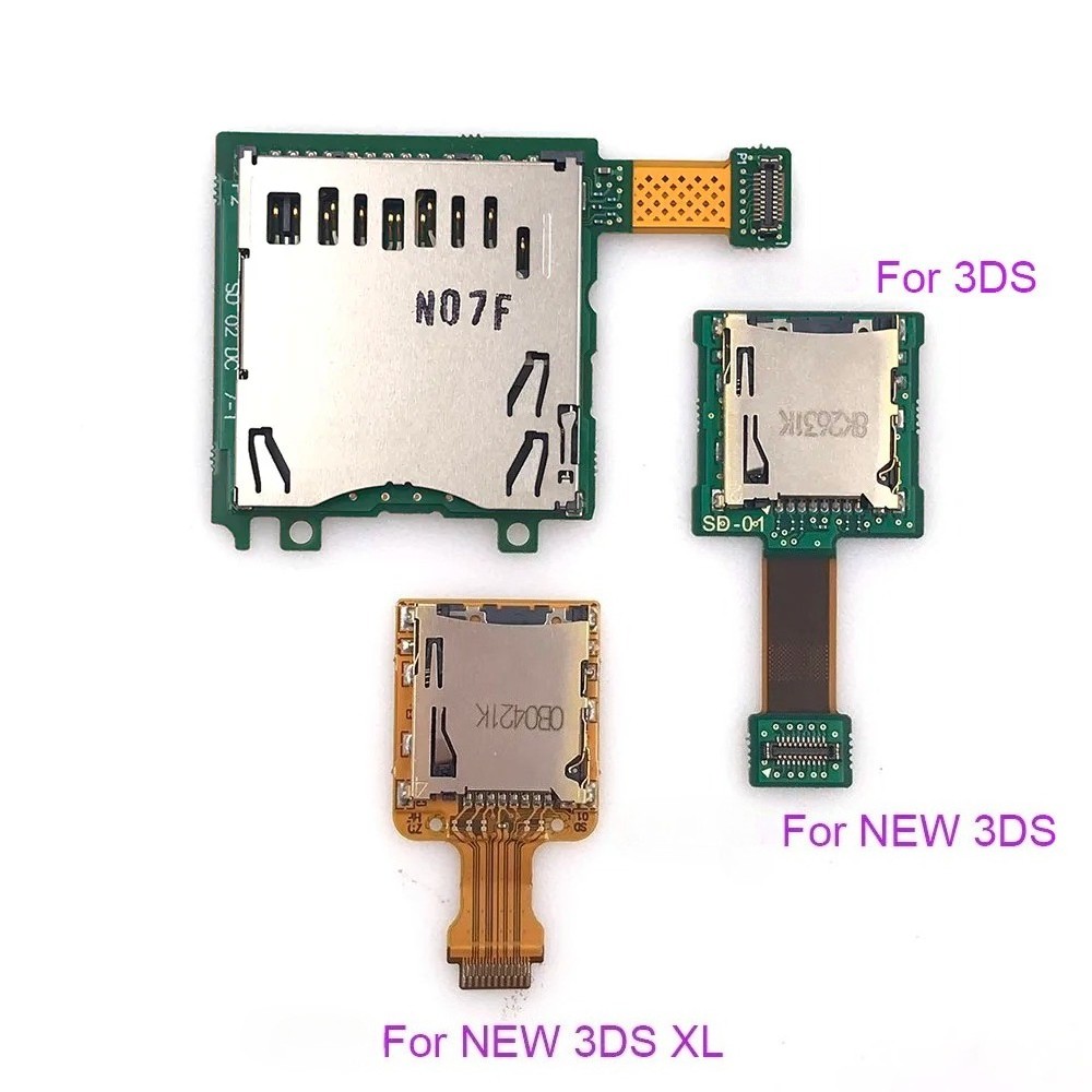 Replacement SD Card Slot Reader Socket For 3DS/ New 3DS/New 3DS XL LL Console