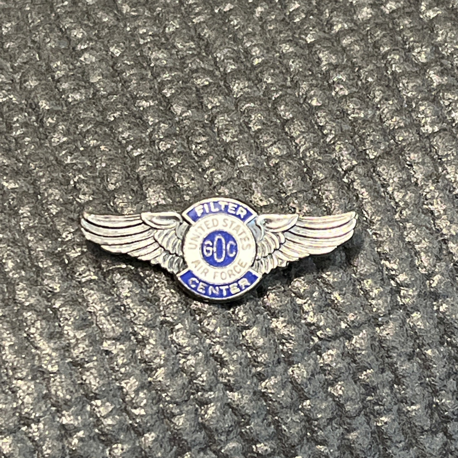 Air Force Filter Center Lapel Pin wings P6819