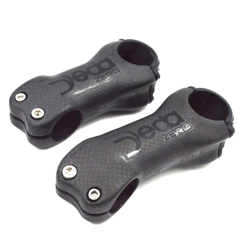 Full Carbon Fiber Bike Stem Glossy Matte Road/MTB Bicycle Stem 6/17 Degree Parts