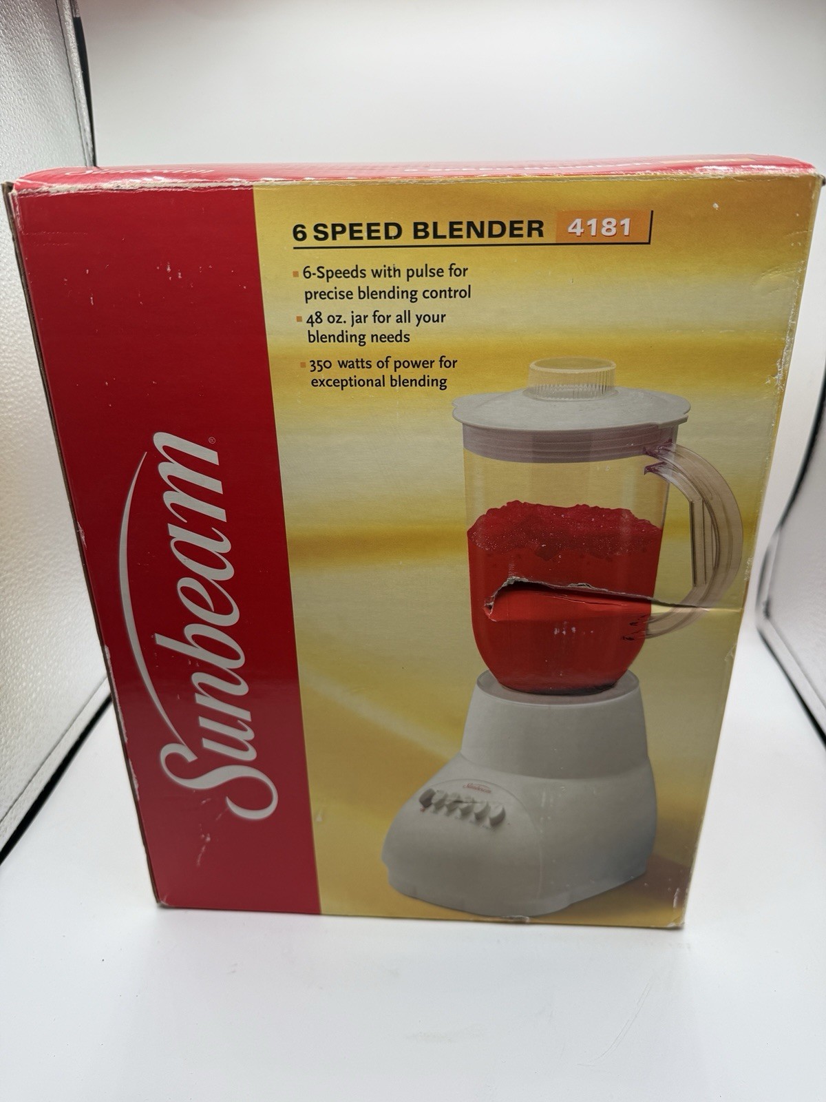 Sunbeam 6 Speed Blender 48oz Tested