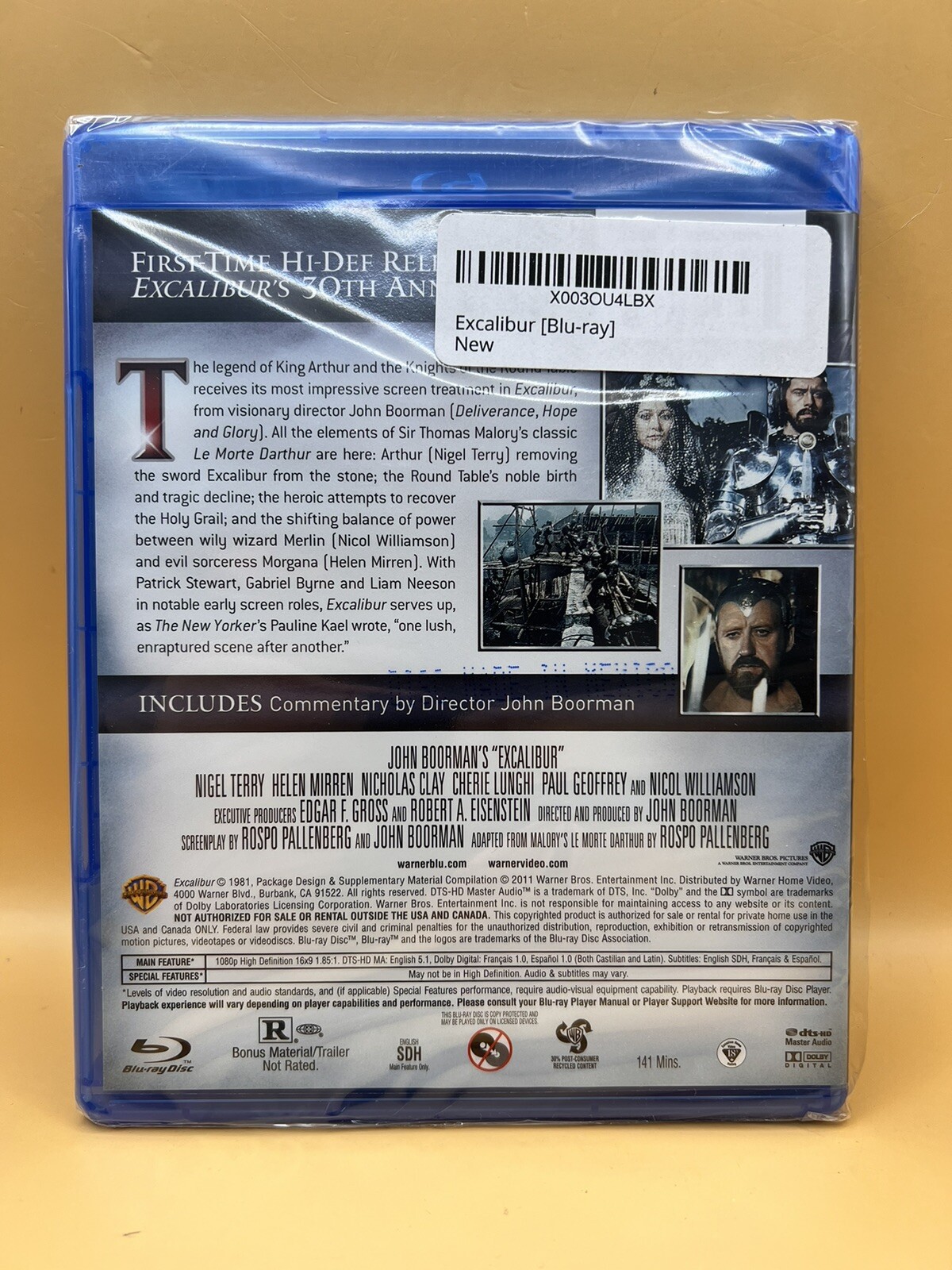 Excalibur (Blu-ray, 1981)
