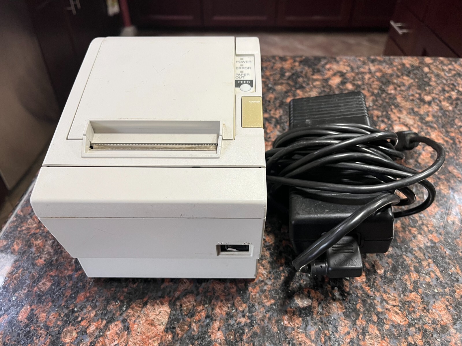 Epson TM-T88II M129B POS Compact Thermal Receipt Printer White  FULLY FUNCTIONAL
