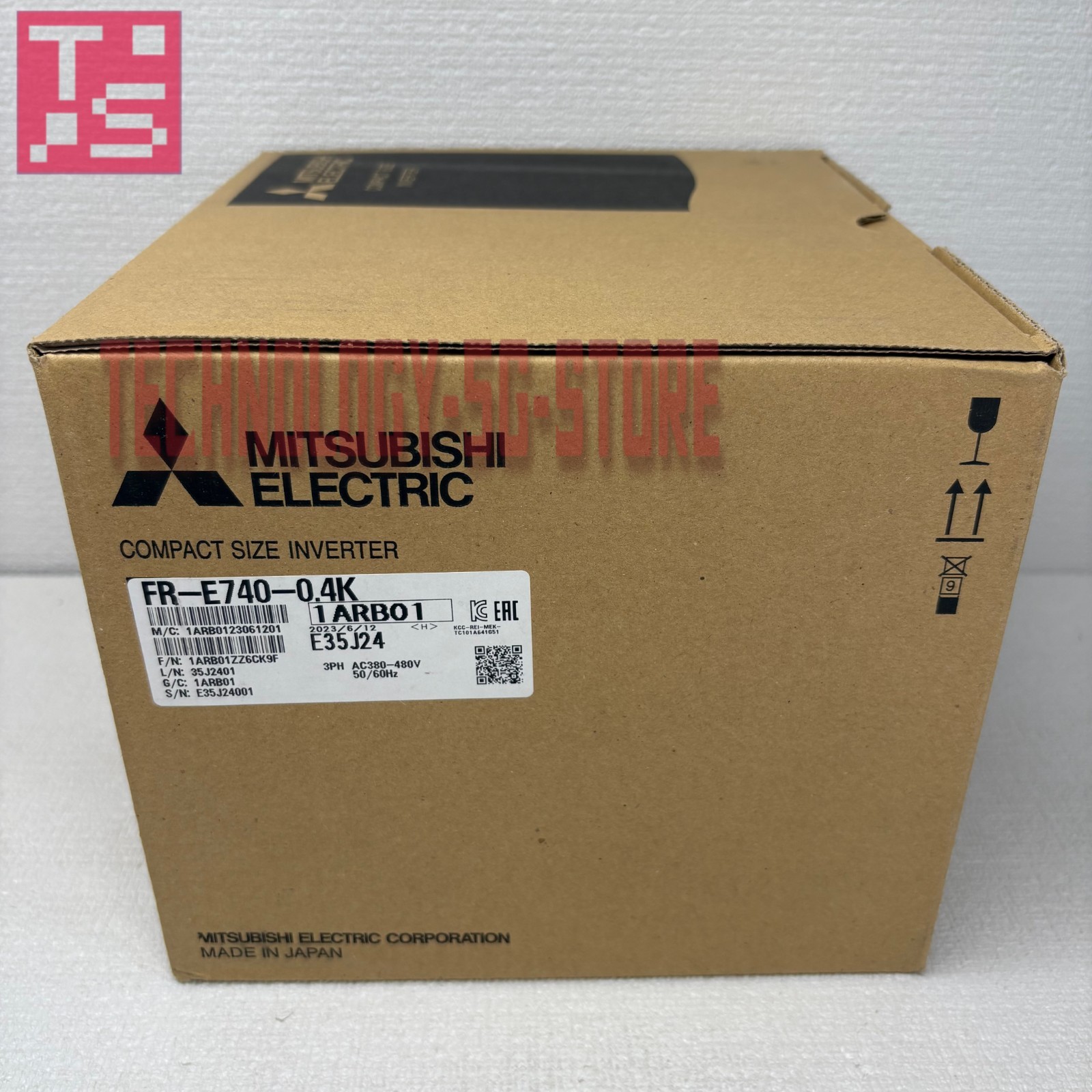 Mitsubishi FR-E740-0.4K frequency converter # 1pcs New In Box