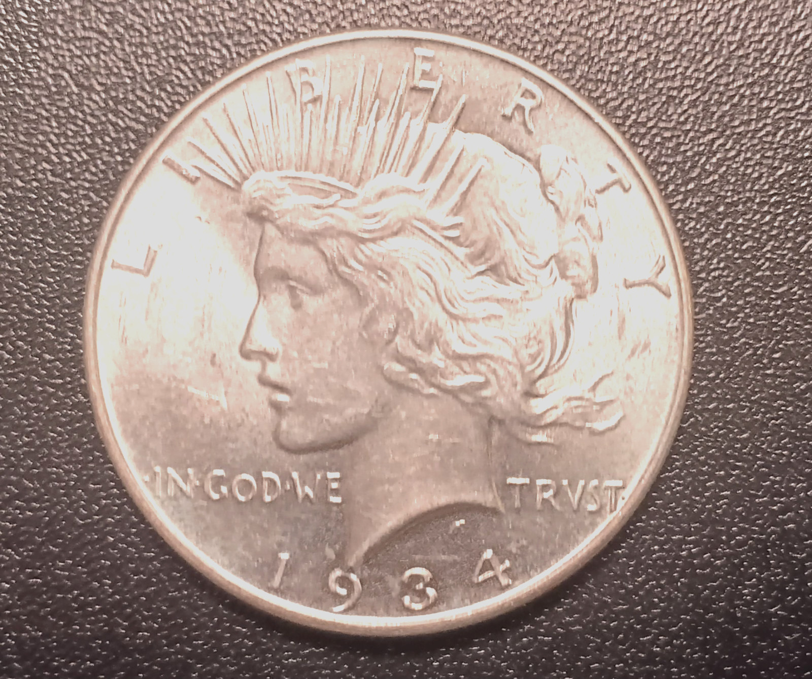 1934 P Peace Dollar BU low mintage nice coin
