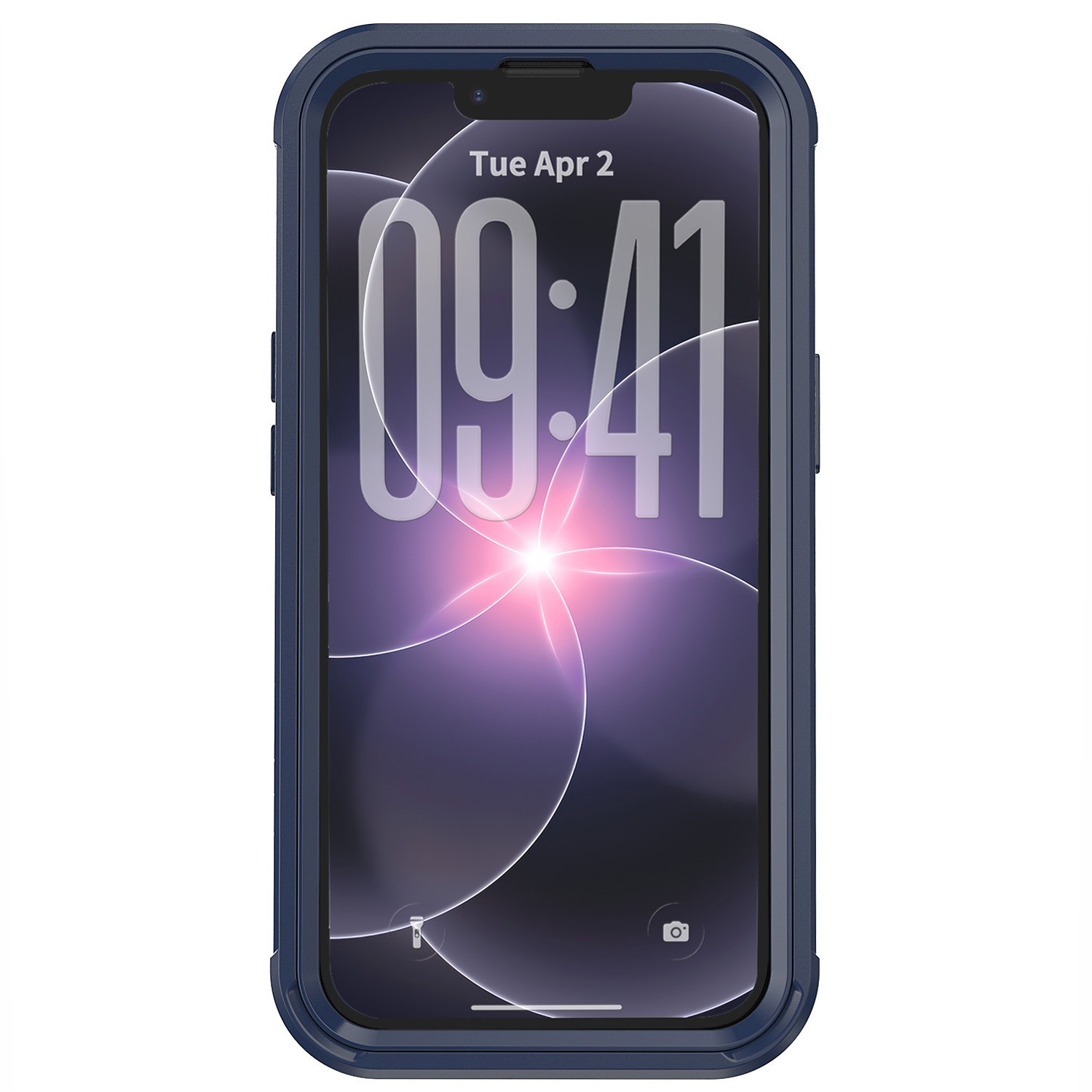 Blue For iPhone 17e Clear Bumper Rugged Phone Case Shockproof Protective Cover